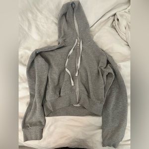 Forever21 Gray Cropped Jacket (S)